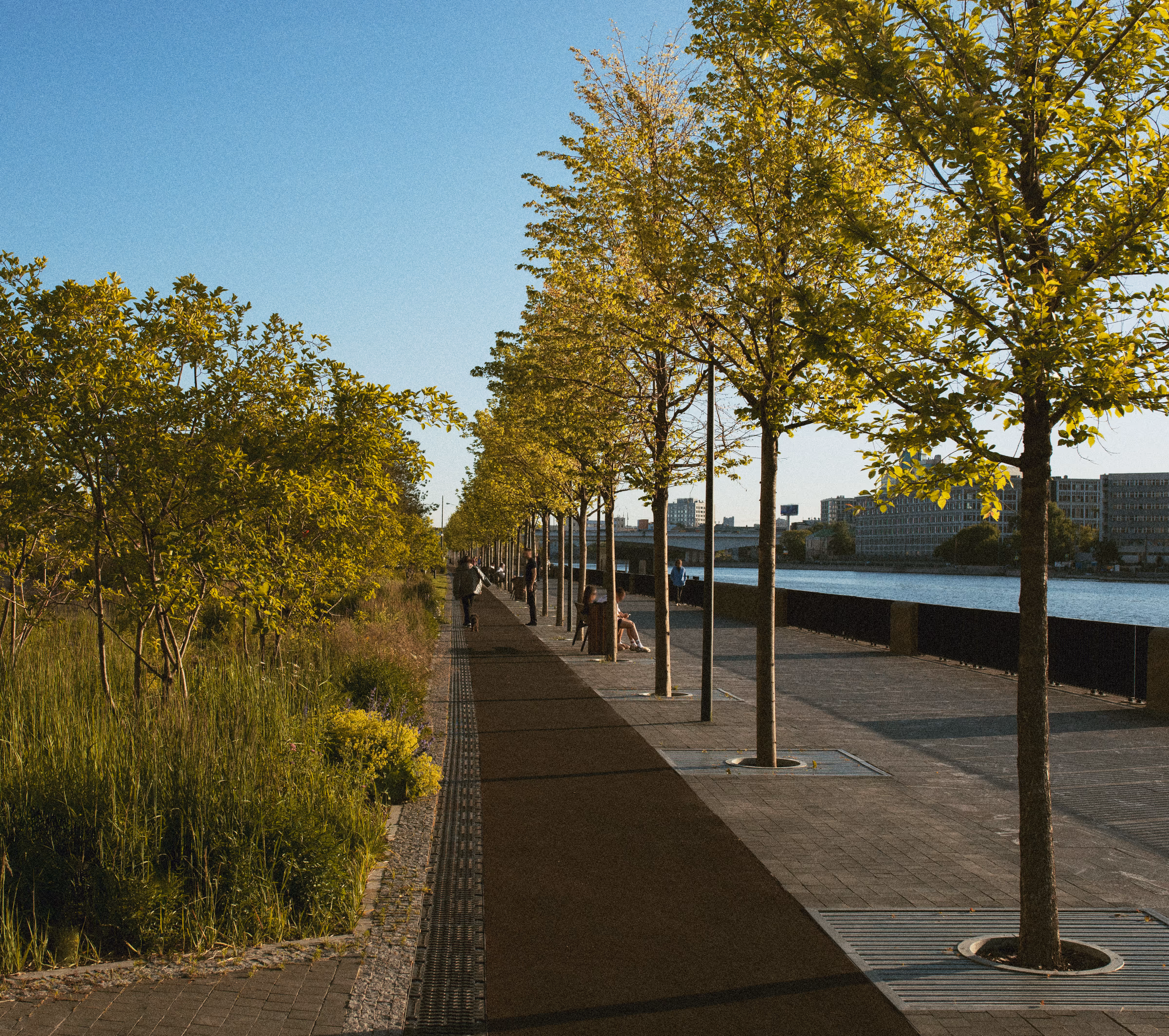 Parks, promenades, and waterfronts